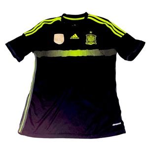 Spain World Cup 2010 Winners Adidas Jersey Size Medium